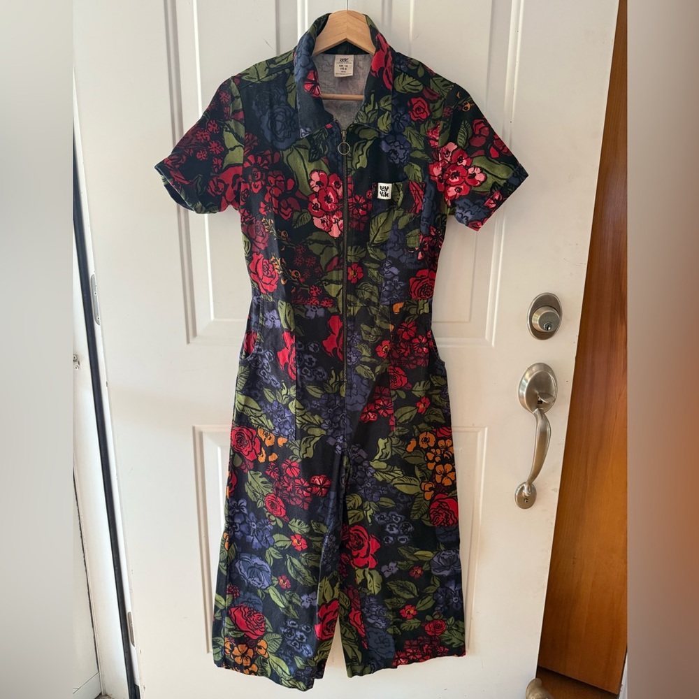 Lucy & Yak Floral Ragan Jumpsuit